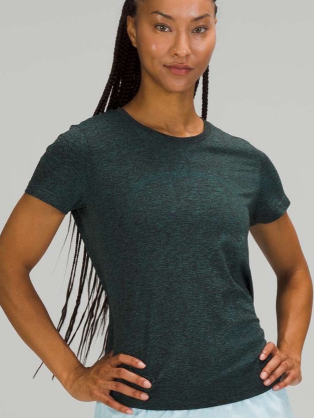 Lululemon Swiftly Breathe Short Sleeve
*Teal Lagoon / Black